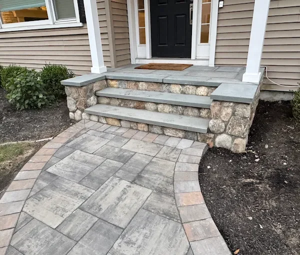 Stone and Bluestone Patios, Pavers