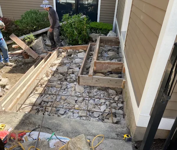 Concrete Walkways, Steps and Repair